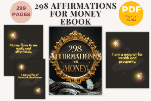 298 Affirmations for Money Ebook
