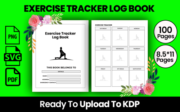 EXERCISE TRACKER KDP INTERIOR: A Versatile Tool for Your Low-Content Business